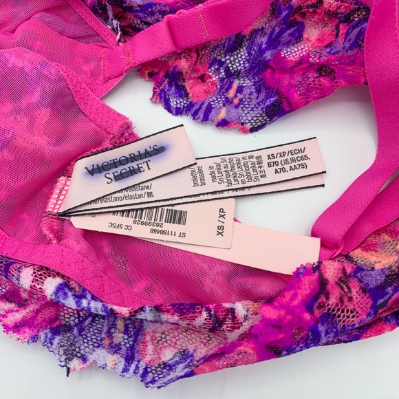 Victoria's Secret Floral Lace Bralette - Picture 3 of 3